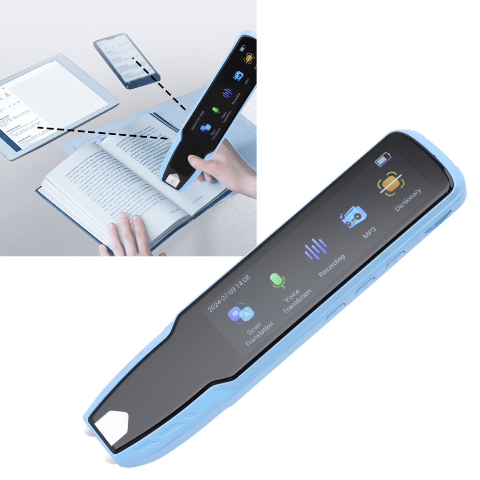 A13 Smart Language Translator Pen 112 Languages Rechargeable Blue 5021331338407