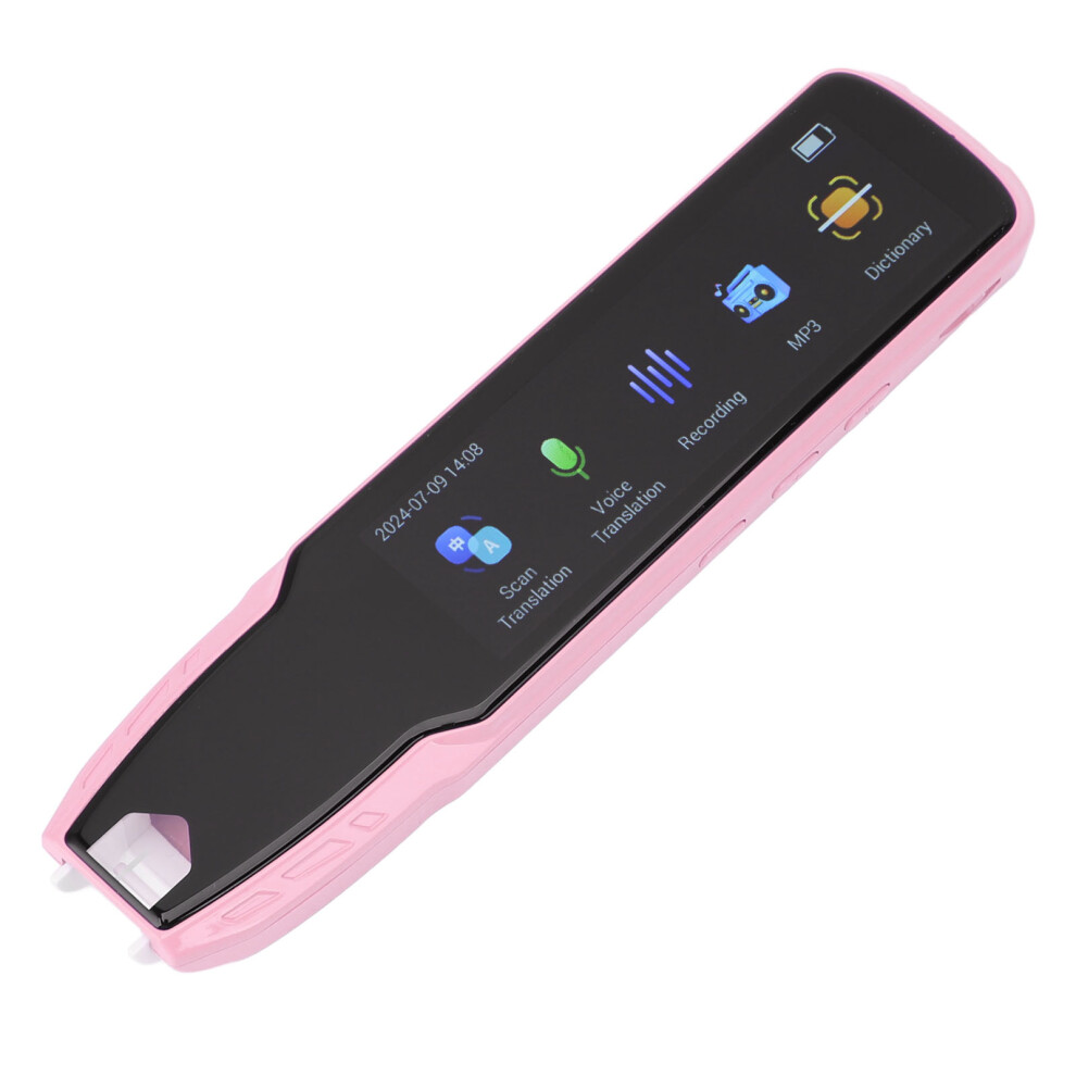 A13 Smart Language Translator Pen, 112 Languages, Pink, 1050mAh