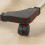 Supporto per torre PC da gaming regolabile in plastica con ruote nere 4