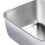 Bandeja 304 600 ml rectangular 13,5x10,5x5,5 cm plateado 5