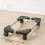 Supporto per torre PC da gaming regolabile in plastica con ruote nere 6