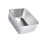 Bandeja 304 600 ml rectangular 13,5x10,5x5,5 cm plateado 6