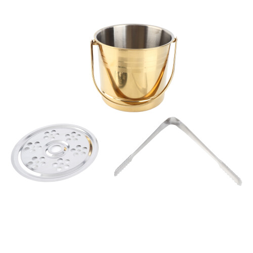 Professioneller verdickter Eiskübel 1.0L Gold 1