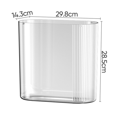 Terrarium transparent pour tortue de bureau 28,5  29,8  14,3 cm 1