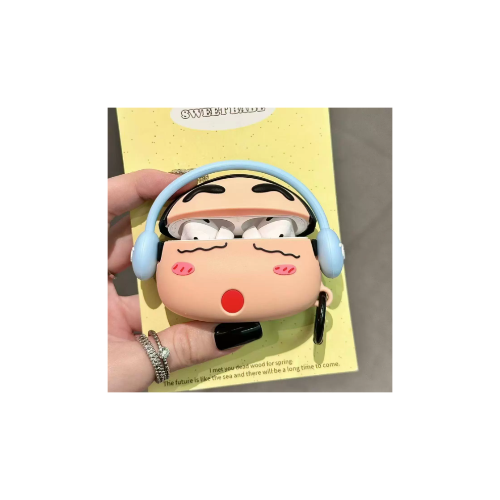 (as the picture, Airpods ) Cartoon and anime characters for AirPods Cute Silicone Case For Air Pods Full range Bluetooth Headphone Protector Cover 139-image-OPC-PJ9SWW2-NEW