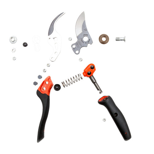 Bahco Bahco PXR-M3 Bypass Secateurs with Medium Revolving Handle Cutting Head, Multi-Colour, Size 3 2