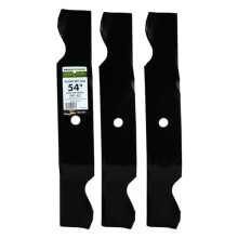3 Blade Set for Many 54 in. Cut MTD, Cub Cadet, Troy-Bilt Mowers Replaces OEM #'s 742-3013, 759-3820, 759-3841, 50-2336