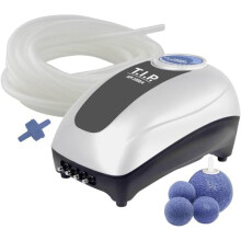 T.I.P. API 1000/4 Adjustable Pond Aeration Pump, up to 900 l/h Flow Rate