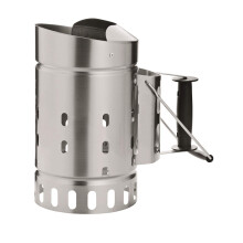 R?sle 25039 Charcoal Starter, Stainless Steel, 33.5x18.7x33 cm