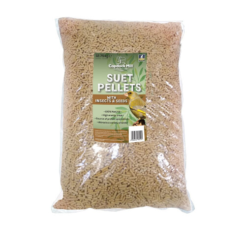 Copdock Mill Suet Pellets with Insects & Seeds 12.75kg