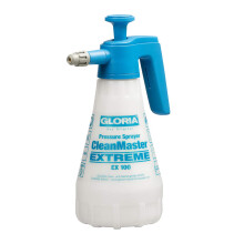 GLORIA CleanMaster Extreme EX 100 Pressure Sprayer 1 L Pressure Sprayer Ideal for Brake and Rim Cleaners pH 5 to 10