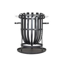 La Hacienda Vancouver Black Firebasket,45x45x56cm