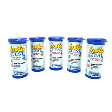 LaMotte 3-Way Insta Test Strips Plus for Swimming Pool Chlorine or Bromine, pH and Total Alkalinity 5 x 50