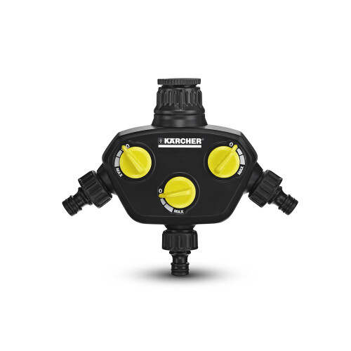 Kärcher K?rcher 2.645-200.0 3-Way Tap Adapter, Schwarz