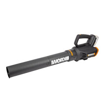 Worx WG547E.9 Cordless Leaf Blower 20V Turbine Technology, Two Speed Levels, One-Hand Operation, Without Battery & Charger, 20 V, Black/Orange