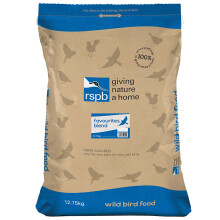 RSPB - Wild Bird Food for Small Birds, High Energy Food, Wild Bird Seed Mix with Sunflower Hearts and Dried Mealworms, Made in the UK, Suitable for