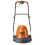 Flymo Flymo Turbo Lite 270 Electric Hover Lawn Mower, 1400W, 27cm Cutting Width 2