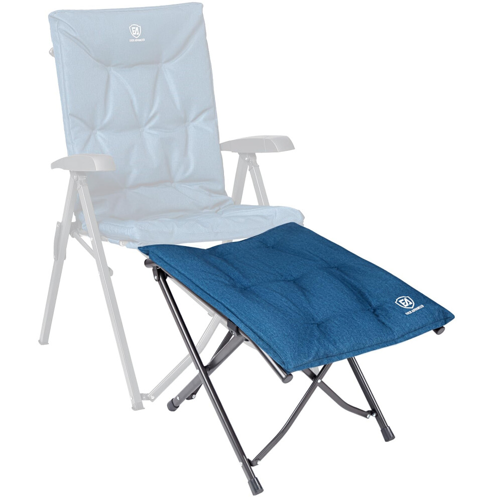 EVER ADVANCED Folding Camping Footrest, Ergonomical Ottomans for Living Room, Collapsible Garden Footstool, Lightweight Leg Rest with Carry Bag for-image-OPC-PJ9T7ZC-NEW