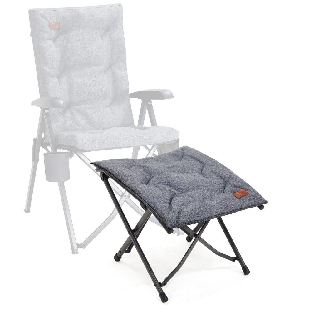 Photos - Outdoor Furniture EVER ADVANCED Folding Camping Footrest Ergonomical Ottomans for Living Room Collapsible Garden Footstool Lightweight Leg Res