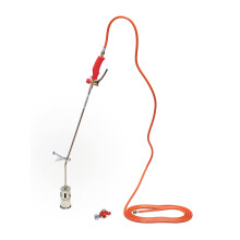 ROTHENBERGER RoMaxi Premium Flaming Device with 5m Propane Hose & Regulator, Burner for Weed Killing, Roof & Bitumen 773888