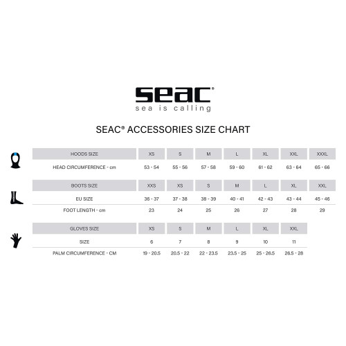 SEAC Pro HD 6mm Neoprene Wetsuit Boots with Side Zipper, Large 2