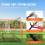 VEVOR VEVOR 7x7 ft Baseball Softball Practice Net, Portable Baseball Training Net for Hitting Catching Pitching, Backstop Baseball Equipment with Bow Frame, 3