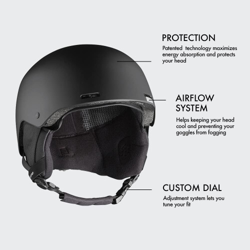 Salomon Salomon Brigade Helmet Men's Ski Snowboard 2