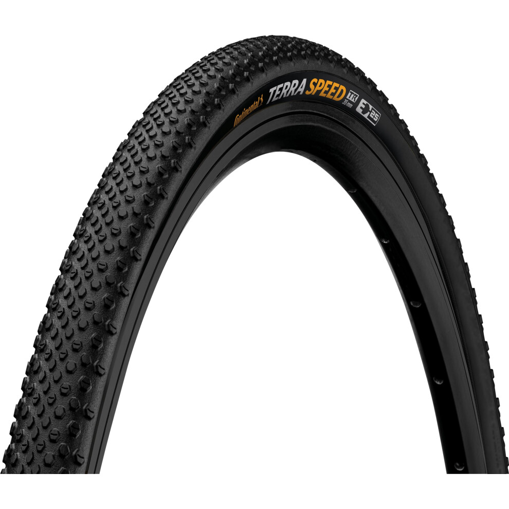 Continental Terra Speed Protection, Skin Foldable,700 X 35C | 28 X 1.35 Unisex Adulto, 35-622 Black