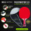 Palio Master 3.0 Table Tennis Bat & Case | ITTF-Approved Intermediate Ping Pong Racket | Allround Speed, Spin and Control 2