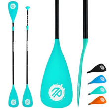 Niphean Sup Paddle Board Paddle, 3&4-Piece Detachable Floating Paddle Board Oar, Adjustable Kayak Paddle, Durable Paddle Board Accessories