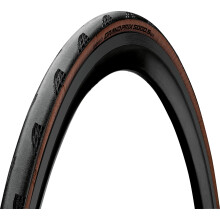 Continental Grand Prix 5000s Tubeless Road Tyre 700 x 28 Black Side Brown 315g 330tpi TS (28-622)