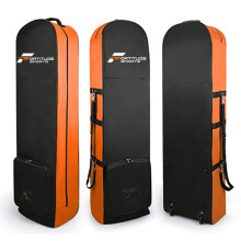 Fortitude Sports Golf Travel Bag, Golf Travel Case With Wheels, Thick Nylon Wheeled Waterproof Durable Protective Golf Flight Bag Cover 133cm x 37cm x