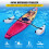 VEVOR VEVOR Kayak Outrigger Stabilizer, 2 PCS, PVC Inflatable Outrigger Float with Sidekick Arms Rod, Standing Float Stabilizer System Kit for Kayaks, 2