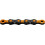 KMC DLC 12 Speed Chain, Black/Orange, 126 Link 1