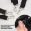 Big Teeth Golf Cart Bag Straps Replacement Shoulder Padded Comfortable Nylon Adjustable Universal All Black 4 Hooks 4