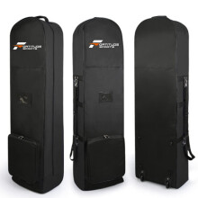 Fortitude Sports Golf Travel Bag, Golf Travel Case with Wheels, Thick Nylon Wheeled Waterproof Durable Protective Golf Flight Bag Cover 133cm x 37cm x