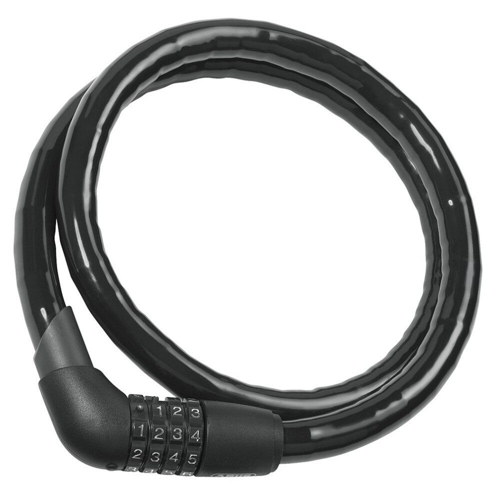 Abus Armoured Cable Lock Steel-O-Flex Tresor 1360 - Combination Lock Made Of Steel Cable With Armour Made Of Steel Sleeves - Security Level 6