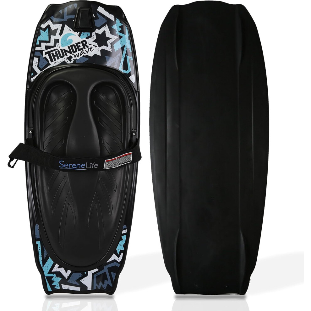 Photos - Wetsuit SereneLife Water Sport Kneeboard with Hook and Board Strap for Kids & Adults, Ideal for Boating, Waterboarding, Kneeling Boo