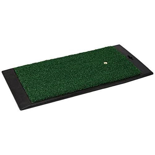Callaway Callaway FT Launch Zone Golf Hitting Mat with Rubber Backing Golf Putting Mat, Green, 1' x 2'