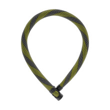 ABUS chain lock IVERA Chain 7210 - Bicycle lock with highly flexible IvyTex synthetic fibre coating - security level 8