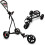 EZE Glide Junior Cruiser 3 Wheel Golf Trolley, Black 4