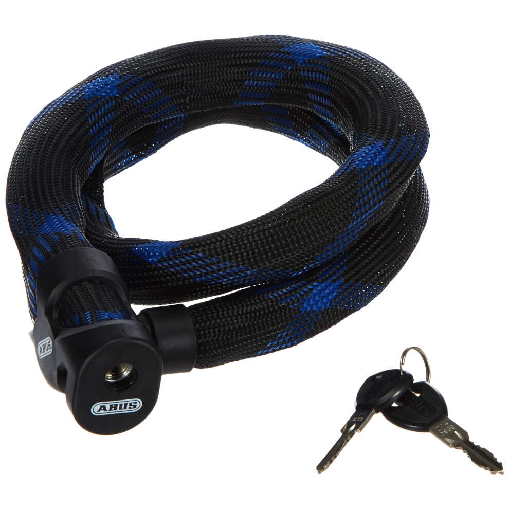 Abus Armoured Cable Lock Ivera Steel-O-Flex 7200 - Cable Lock Made Of Steel Cable With Armour Made Of Steel Sleeves - Security Level 7