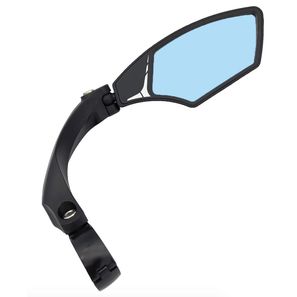 Hafny New Handlebar Bike Mirror, Hd,Blast-Resistant, E-Bike Mirror, Glass Lens, Hf-Mr095 (Anti-Glare Right) Blue 8000000828170