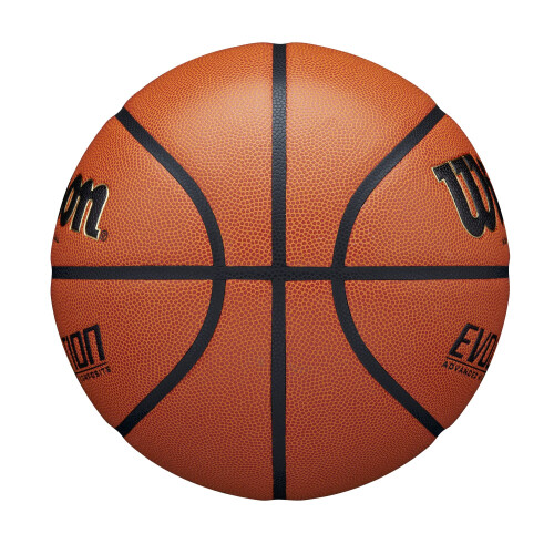 Wilson Wilson Men's Evolution Basketball EMEA, Brown, 7 2