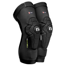 G-Form Pro-Rugged 2 MTB Knee Guards - Mountain Bike Knee Pads for Men & Women - Black, Adult XX-Large