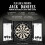Jack Daniels Officially Licensed Jack Daniel's Printed Darts Home Centre in Black Including Dartboard | JD Logo (CAB512) 2