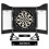 Jack Daniels Officially Licensed Jack Daniel's Printed Darts Home Centre in Black Including Dartboard | JD Logo (CAB512) 1