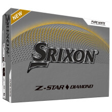 Srixon Z-STAR DIAMOND 3 - High Performance Golf Ball | Maximum Distance & Reduced Spin | FastLayer DG Core 2.0 | Spin Skin+ Cover | Exceptional