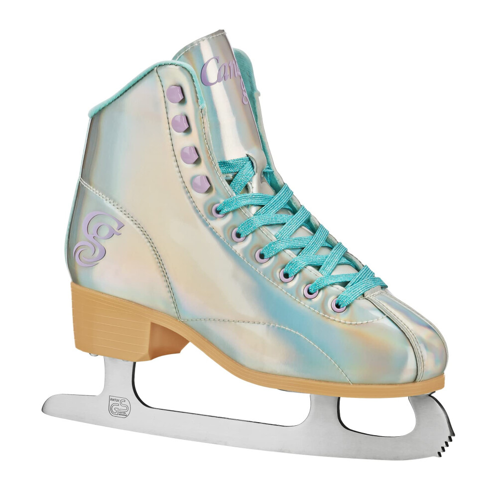 Lake Placid Candi GRL Sabina Women's Ice Skate HOLOG/Blue Size 7