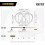 Cressi Cressi Adult Matrix Snorkelling Mask - Clear 5